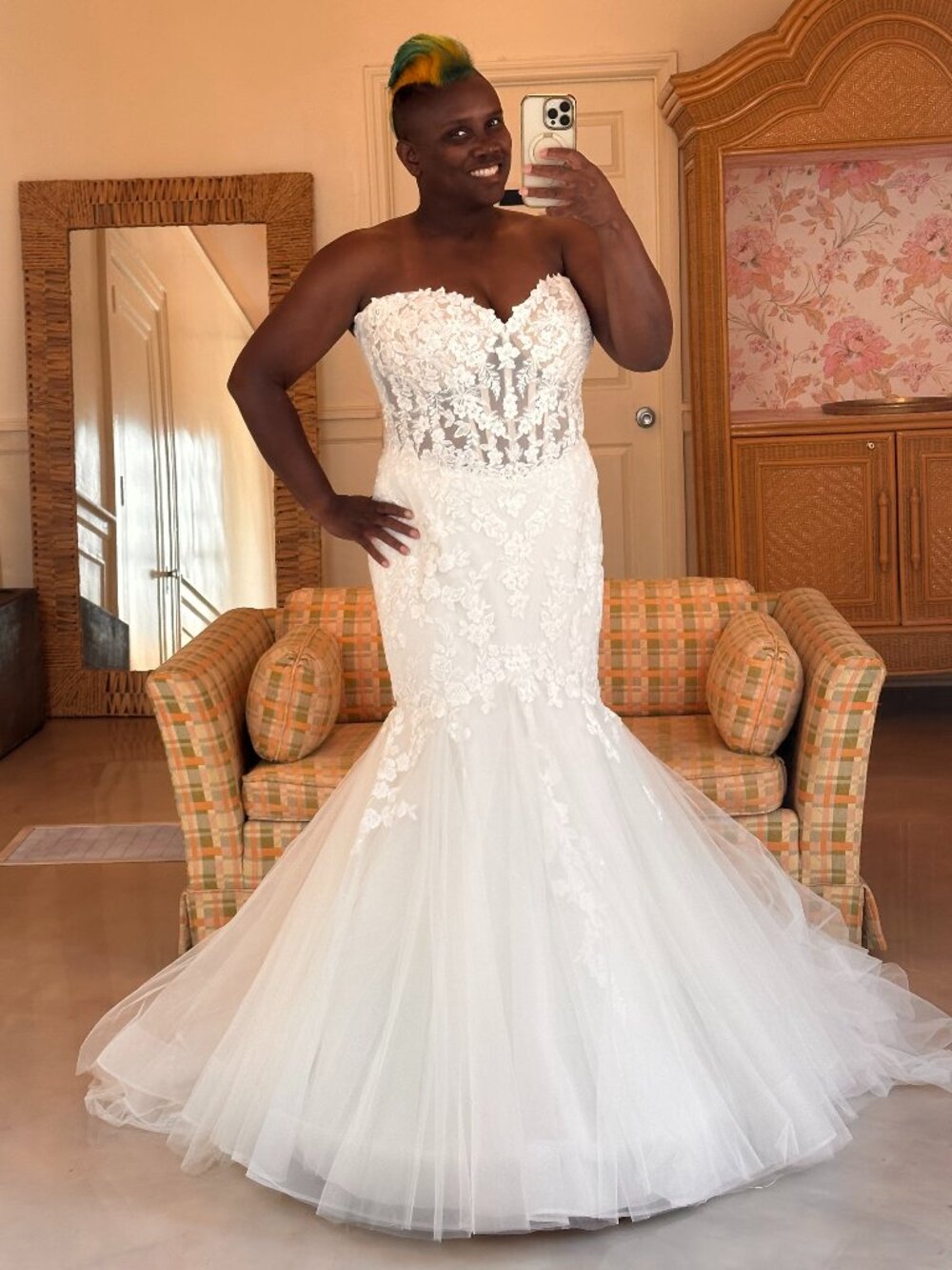 Santina by Sincerity Bridal — designer wedding dress, size US 18